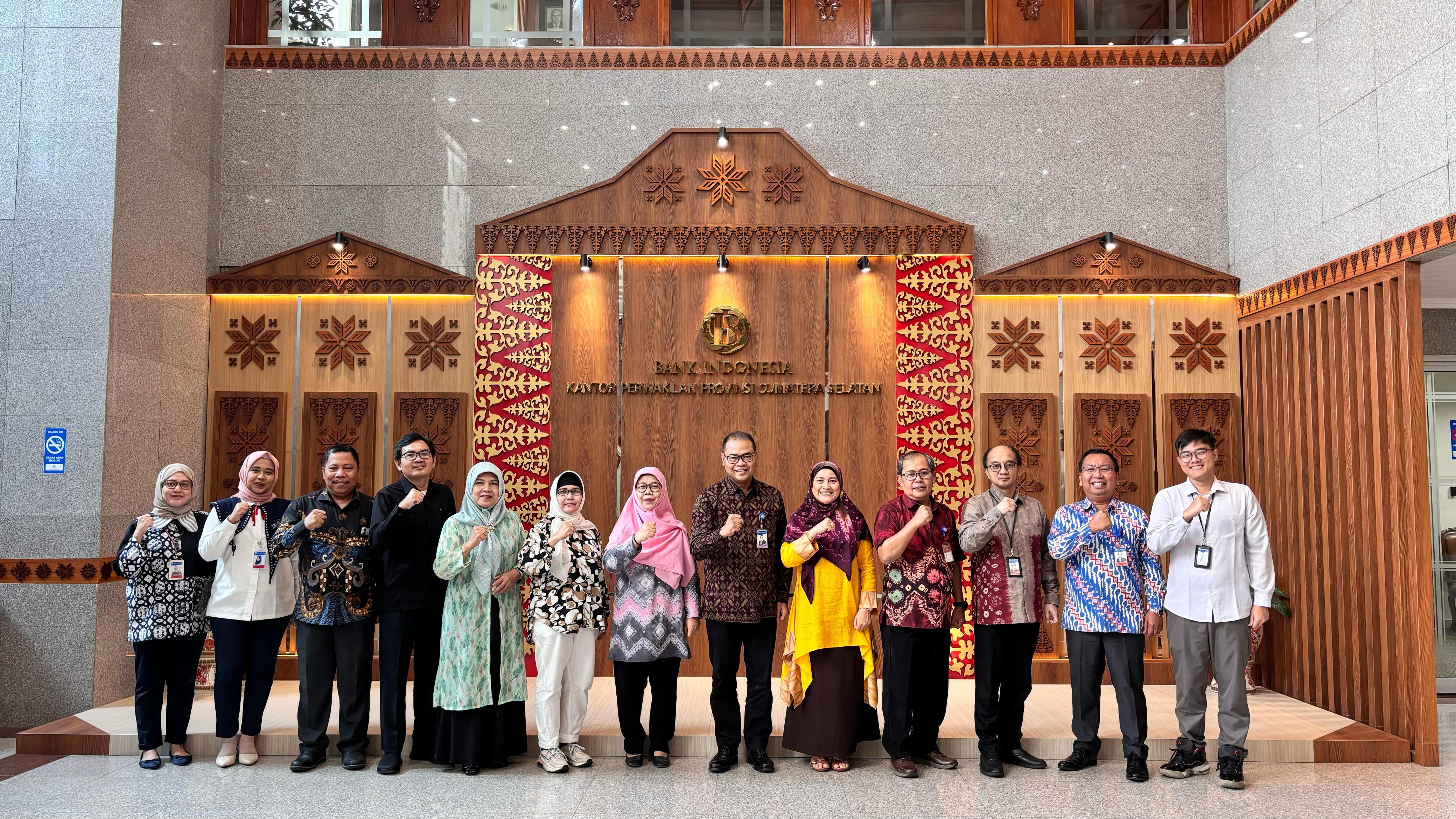 Audiensi Ke Bank Indonesia Kantor Perwakilan Provinsi Sumatera Selatan